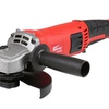 Одноручная углошлифмашина WORTEX AG 1512 E в кор. 1400 Вт, 150 мм, 0-11000 об/мин (рег. об., пылезащита двигателя и подшипника, шнур 4 м)