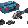Аккум. углошлифмашина BOSCH GWS 18V-15 SC L-BOXX (18.0 В, 2 акк., 8.0 А/ч, Li-Ion, диск 125х22.0 мм)