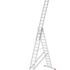 Лестница алюм. 3-х секц. 356/949/376см 3х14 ступ., 21,5кг PRO STARTUL